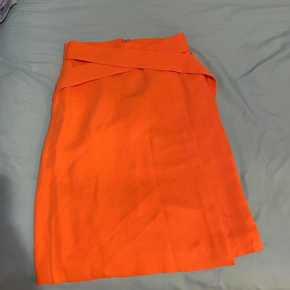 Orange skirt